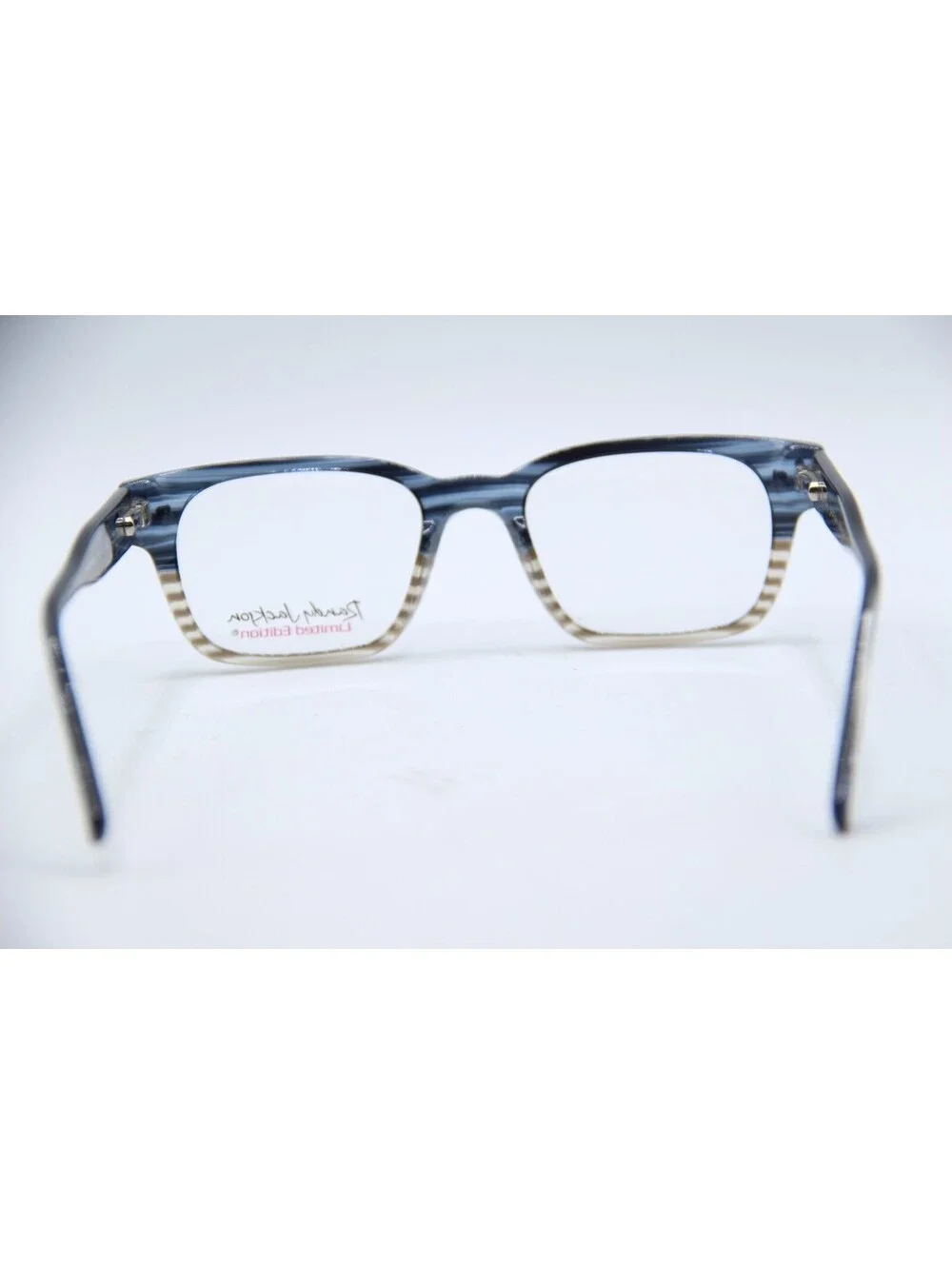 Randy Jackson X137 Zyloware 175 Blue Black Authentic Frames Eyeglasses 52-20